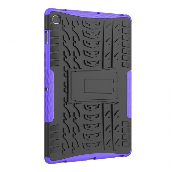 Чехол Hybrid Armor для Samsung Galaxy Tab S5e SM-T720 / SM-T725 (черный + фиолетовый) Чехол Hybrid Armor для Samsung Galaxy Tab S5e SM-T720 / SM-T725 (черный + фиолетовый)