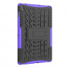 Чехол Hybrid Armor для Samsung Galaxy Tab S5e SM-T720 / SM-T725 (черный + фиолетовый)