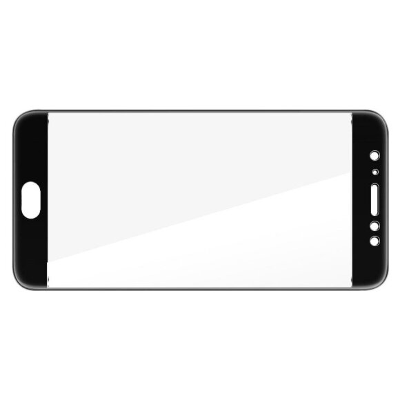 Защитное стекло 3D для Meizu MX6 (черный)