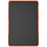 Чехол Hybrid Armor для Samsung Galaxy Tab S7 SM-T870 / SM-T875 и Galaxy Tab S8 SM-X700 / SM-X706 (черный + оранжевый)
