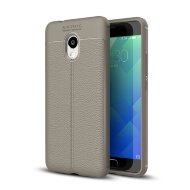 Чехол-накладка Litchi Grain для Meizu M5s (серый) Чехол-накладка Litchi Grain для Meizu M5s (серый)
