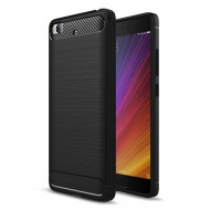 Чехол-накладка Carbon Fibre для Xiaomi Mi5S (черный) Чехол-накладка Carbon Fibre для Xiaomi Mi5S (черный)
