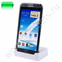 Док-станция для Samsung Galaxy Note 2 / N7100 (белая)