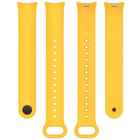 Силиконовый ремешок для Xiaomi Mi Smart Band 8, Xiaomi Mi Band 8 (желтый) Силиконовый ремешок для Xiaomi Mi Smart Band 8, Xiaomi Mi Band 8 (желтый)