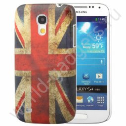 Пластиковый чехол Retro British Flag для Samsung Galaxy S 4 mini