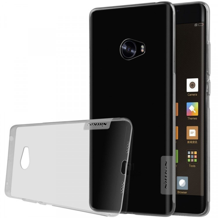 Силиконовый TPU чехол NILLKIN для Xiaomi Mi Note 2 (черный)