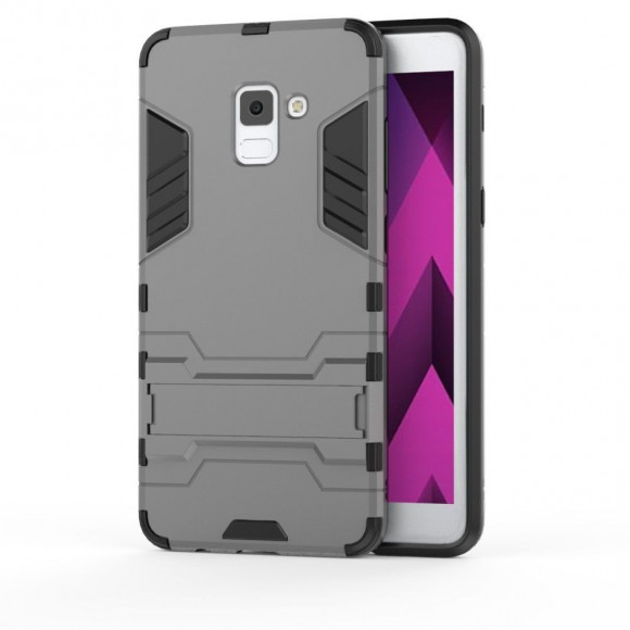 Чехол Duty Armor для Samsung Galaxy A8 Plus (2018) (серый) Чехол Duty Armor для Samsung Galaxy A8 Plus (2018) (серый)