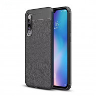 Чехол-накладка Litchi Grain для Xiaomi Mi 9 SE (черный) Чехол-накладка Litchi Grain для Xiaomi Mi 9 SE (черный)