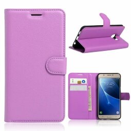 Чехол с визитницей для Samsung Galaxy C5 (фиолетовый)