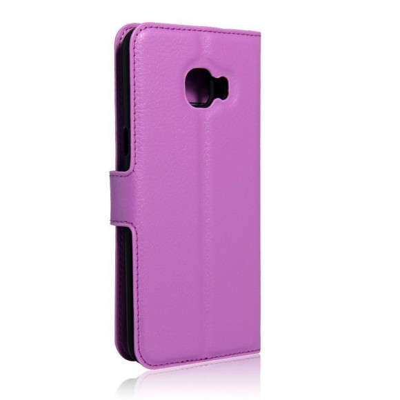 Чехол с визитницей для Samsung Galaxy C5 (фиолетовый)