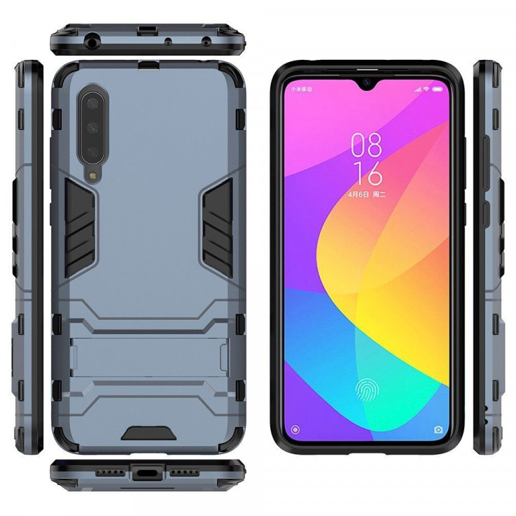 Чехол Duty Armor для Xiaomi Mi CC9 / Xiaomi Mi 9 Lite (темно-синий)