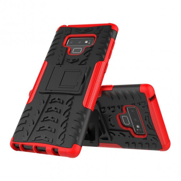 Чехол Hybrid Armor для Samsung Galaxy Note 9 (черный + красный) Чехол Hybrid Armor для Samsung Galaxy Note 9 (черный + красный)