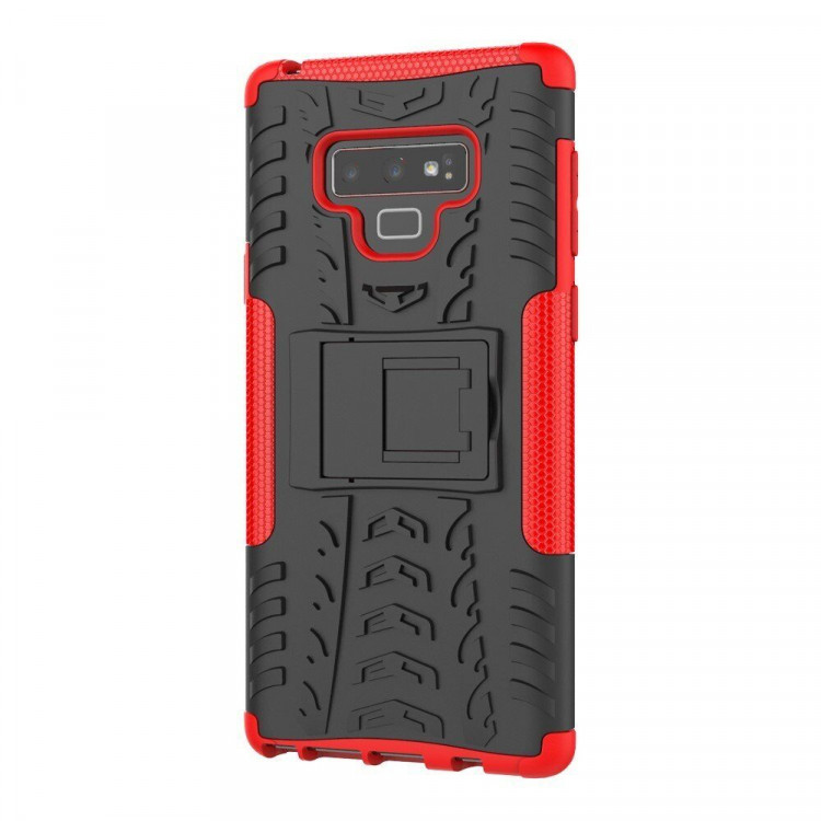 Чехол Hybrid Armor для Samsung Galaxy Note 9 (черный + красный)