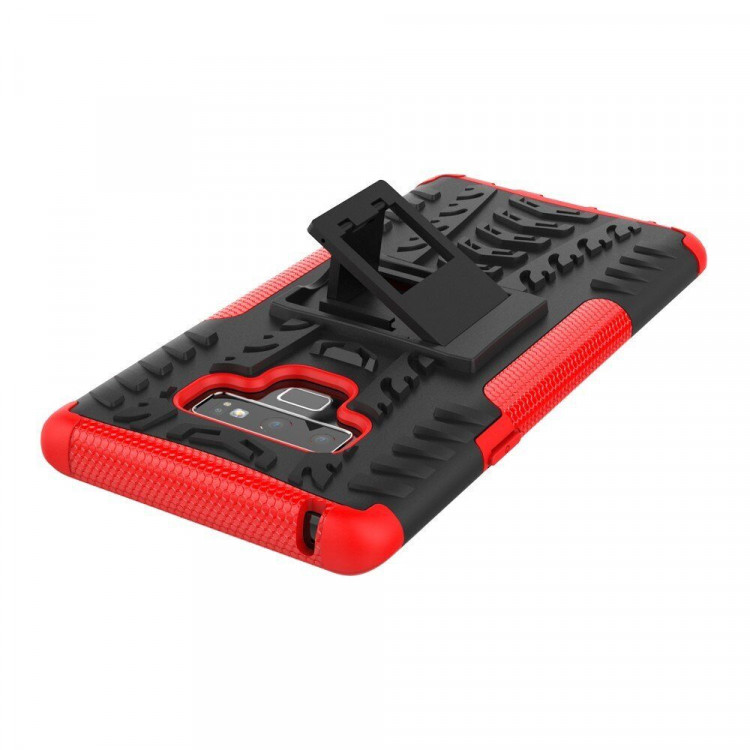 Чехол Hybrid Armor для Samsung Galaxy Note 9 (черный + красный)