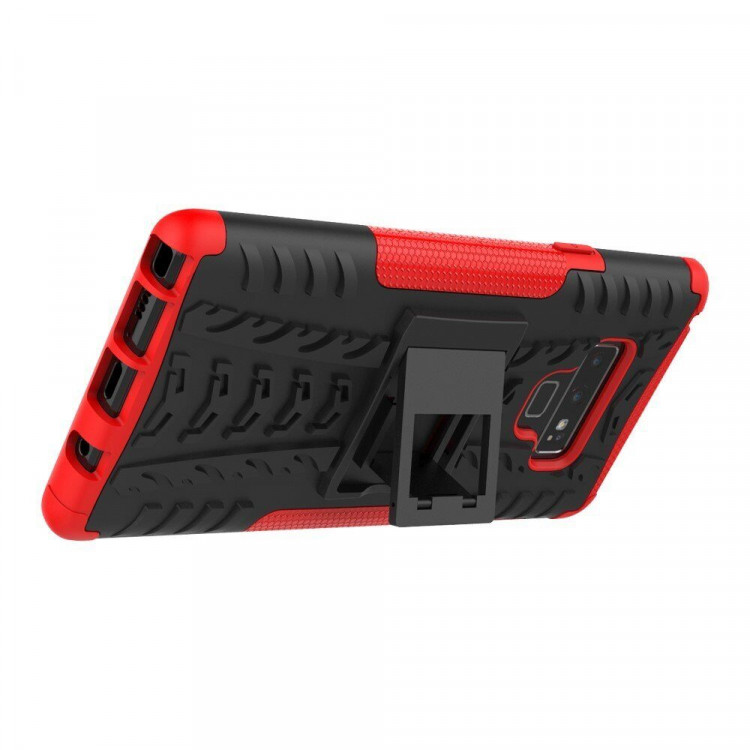 Чехол Hybrid Armor для Samsung Galaxy Note 9 (черный + красный)