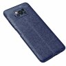 Чехол-накладка Litchi Grain для Xiaomi Poco X3 NFC / Poco X3 / Poco X3 Pro (темно-синий)
