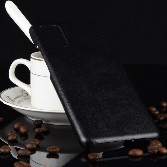 Кожаная накладка-чехол для Samsung Galaxy A51 (черный) Кожаная накладка-чехол для Samsung Galaxy A51 (черный)