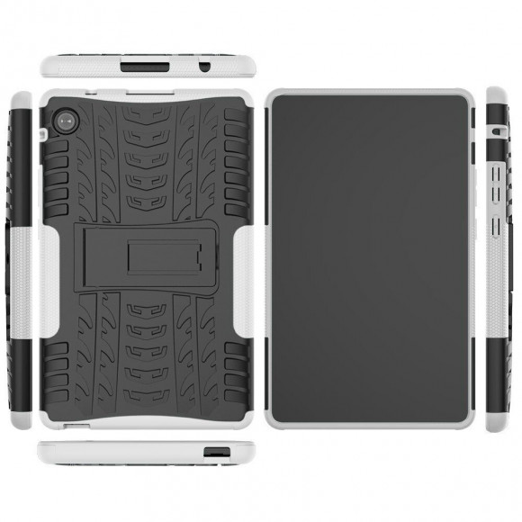 Чехол Hybrid Armor для Huawei MatePad T8 (черный + белый) Чехол Hybrid Armor для Huawei MatePad T8 (черный + белый)