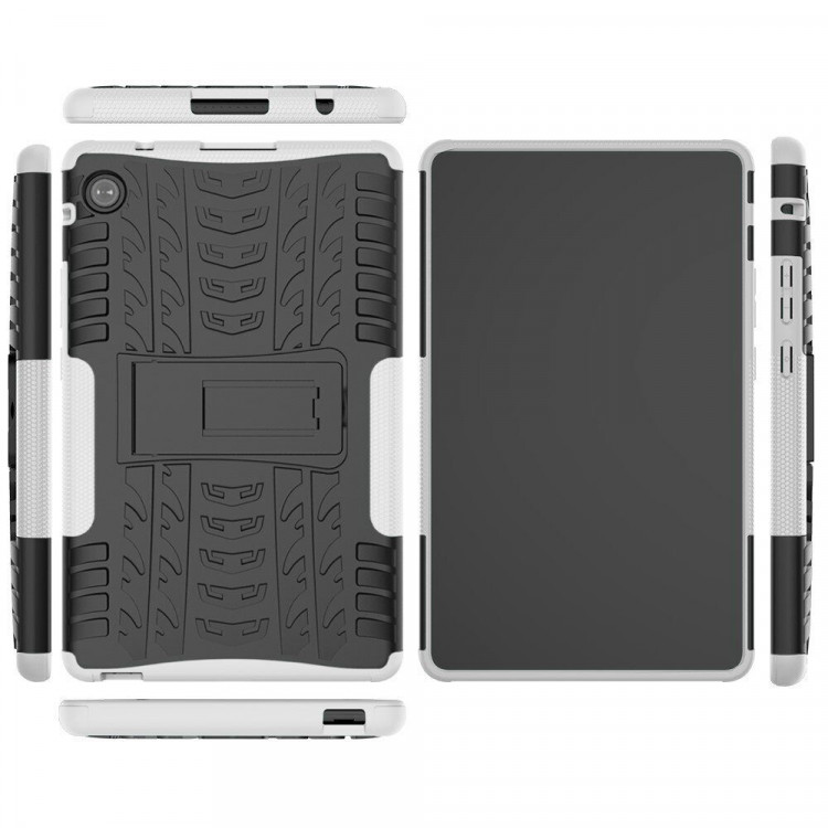 Чехол Hybrid Armor для Huawei MatePad T8 (черный + белый)