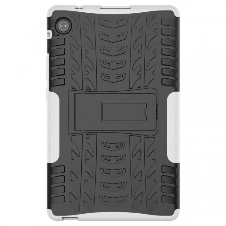 Чехол Hybrid Armor для Huawei MatePad T8 (черный + белый)