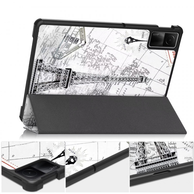 Чехол Smart Case для Xiaomi Redmi Pad SE (Eiffel Tower)