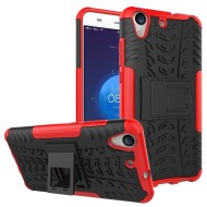 Чехол Hybrid Armor для Huawei Y6 II (черный + красный) Чехол Hybrid Armor для Huawei Y6 II (черный + красный)