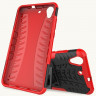 Чехол Hybrid Armor для Huawei Y6 II (черный + красный)