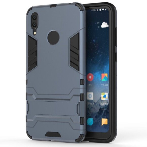 Чехол Duty Armor для Huawei Y7 (2019) / Y7 Prime (2019) (темно-синий)
