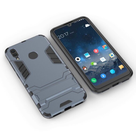 Чехол Duty Armor для Huawei Y7 (2019) / Y7 Prime (2019) (темно-синий)