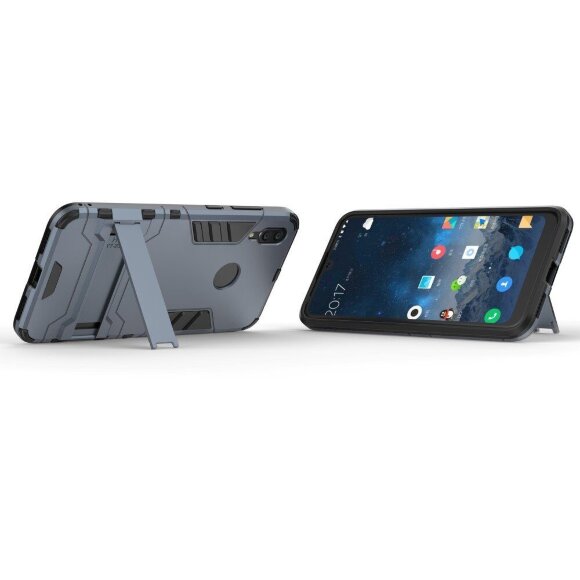 Чехол Duty Armor для Huawei Y7 (2019) / Y7 Prime (2019) (темно-синий)