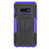 Чехол Hybrid Armor для Samsung Galaxy S10e (черный + фиолетовый)