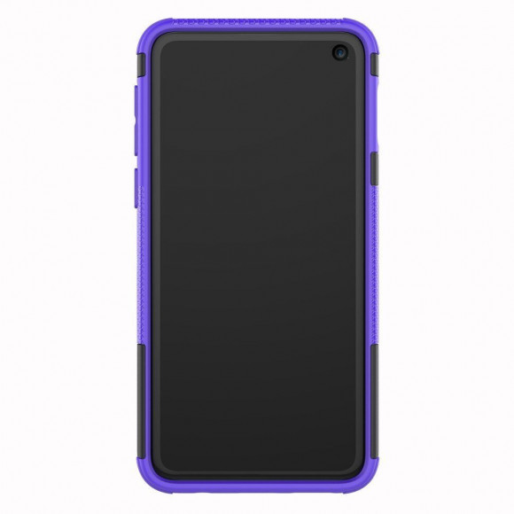 Чехол Hybrid Armor для Samsung Galaxy S10e (черный + фиолетовый) Чехол Hybrid Armor для Samsung Galaxy S10e (черный + фиолетовый)