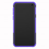 Чехол Hybrid Armor для Samsung Galaxy S10e (черный + фиолетовый)