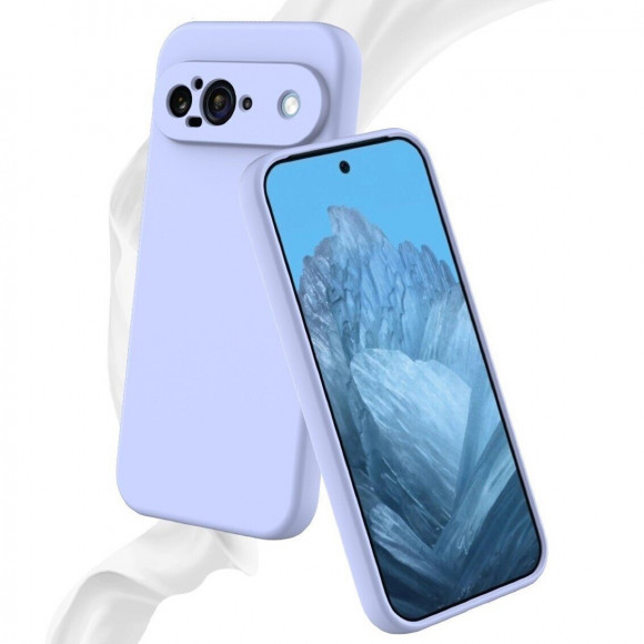 Силиконовый чехол Mobile Shell для Google Pixel 9 (фиолетовый) Силиконовый чехол Mobile Shell для Google Pixel 9 (фиолетовый)