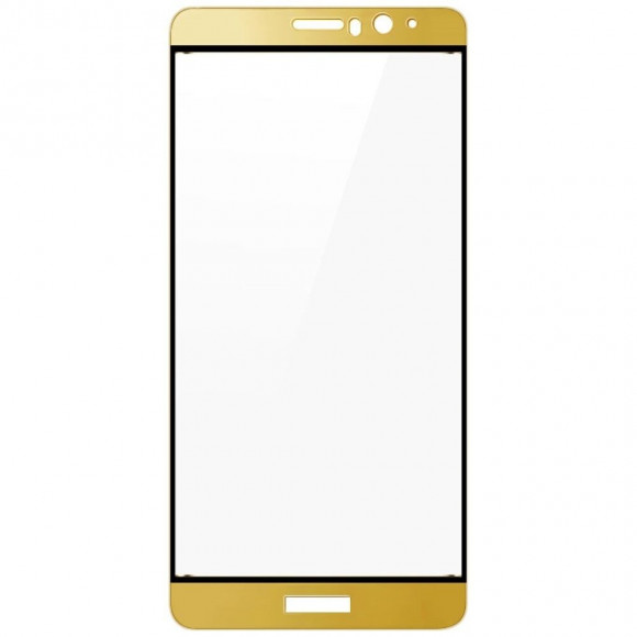 Защитное стекло 3D для Huawei Mate 9 (золотой)