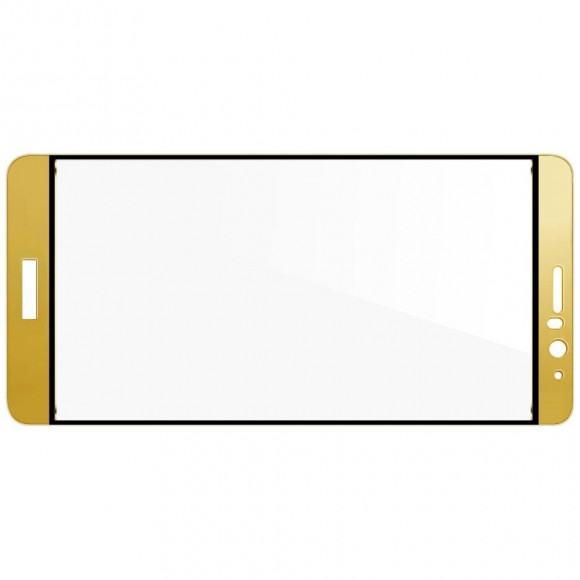 Защитное стекло 3D для Huawei Mate 9 (золотой)