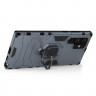 Чехол Armor Ring Holder для Samsung Galaxy S22 Ultra (темно-синий)