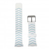 Силиконовый ремешок Watch Silk для Samsung Gear S2 (белый)