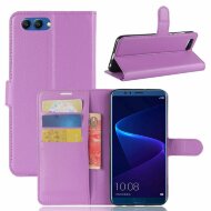 Чехол с визитницей для Huawei Honor V10 / View 10 (фиолетовый) Чехол с визитницей для Huawei Honor V10 / View 10 (фиолетовый)