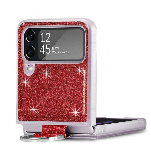 Чехол для Samsung Galaxy Z Flip 4 (красный) Чехол для Samsung Galaxy Z Flip 4 (красный)