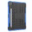 Чехол Hybrid Armor для iPad Pro 11 (2022, 2021, 2020) (черный + голубой)