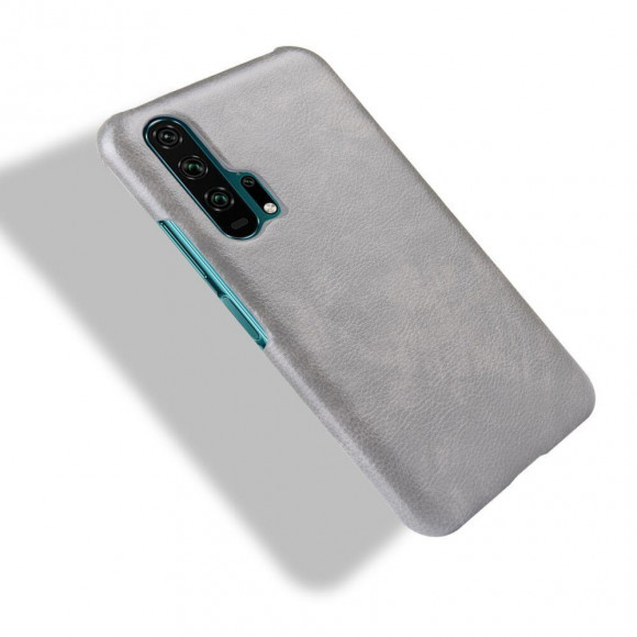 Кожаная накладка-чехол для Huawei Honor 20 Pro (серый)