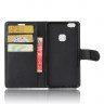 Чехол с визитницей для Huawei P10 Lite (черный)