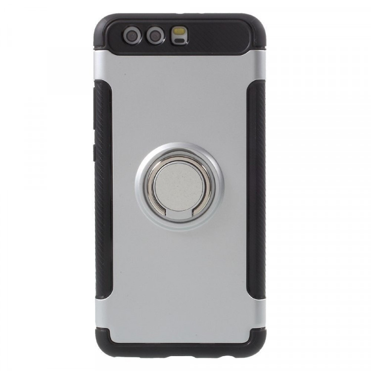 Чехол Hybrid Kickstand для Huawei P10 Plus (серебряный)