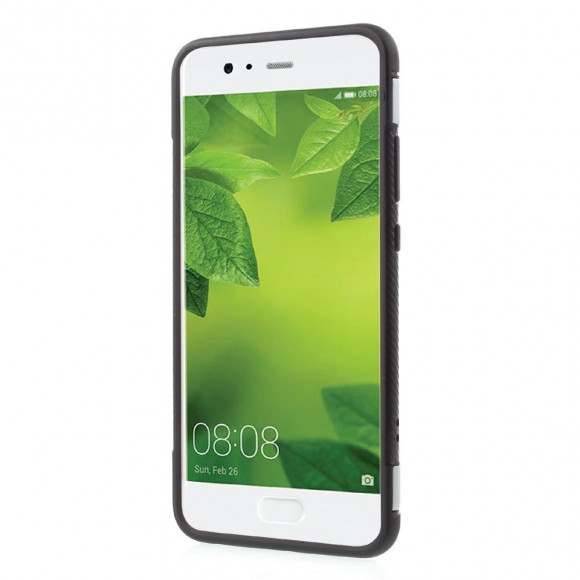 Чехол Hybrid Kickstand для Huawei P10 Plus (серебряный) Чехол Hybrid Kickstand для Huawei P10 Plus (серебряный)