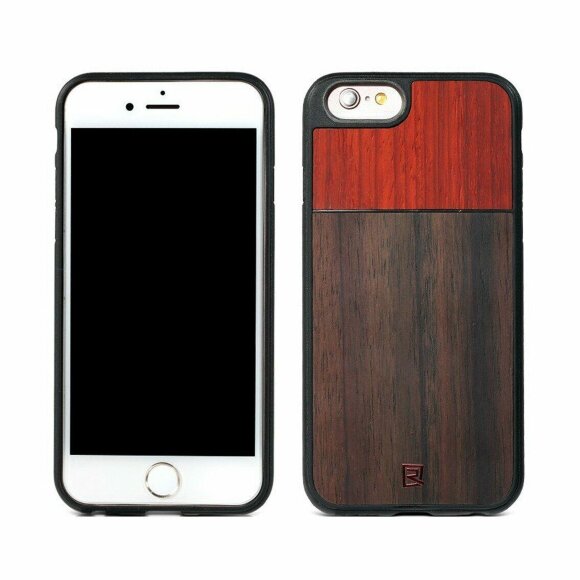Деревянный чехол Remax Tanyet для iPhone 6 / 6S (орех + падук)