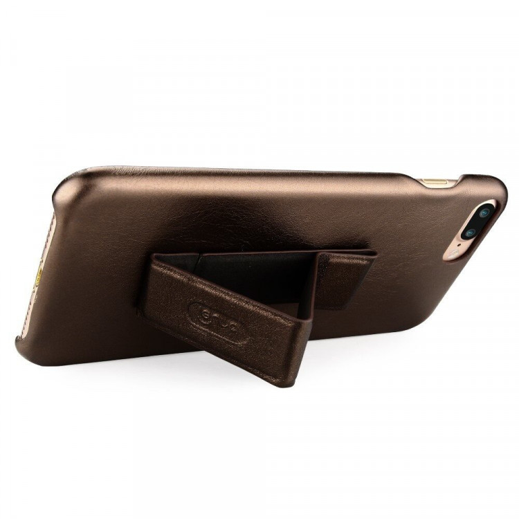 Чехол LENUO Lucky для iPhone 7 Plus (коричневый)