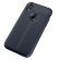 Чехол-накладка Litchi Grain для iPhone XR (темно-синий)