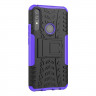 Чехол Hybrid Armor для Huawei P Smart Z / Honor 9X (STK-LX1) (черный + фиолетовый)