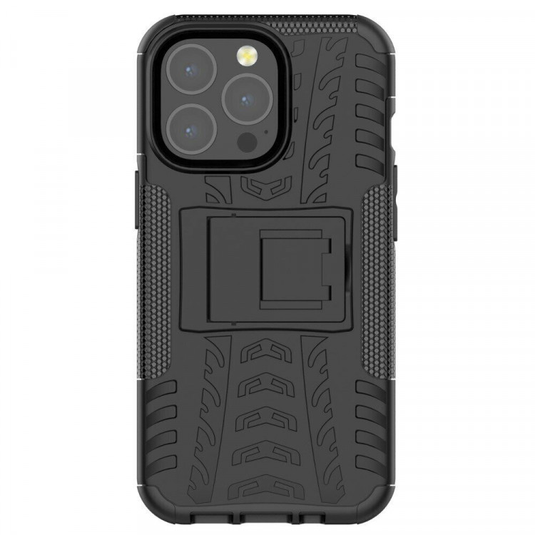 Чехол Hybrid Armor для iPhone 13 Pro (черный)